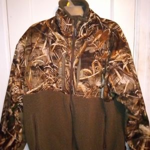 Drake Waterfowl MSt Guardian Equader Size Medium fleece full zip jacket